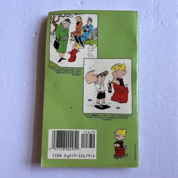 Vintage Dennis the Menace Ain't Misbehavin Hank Ketcham Paperback Book Comics 88 - Picture 5 of 6